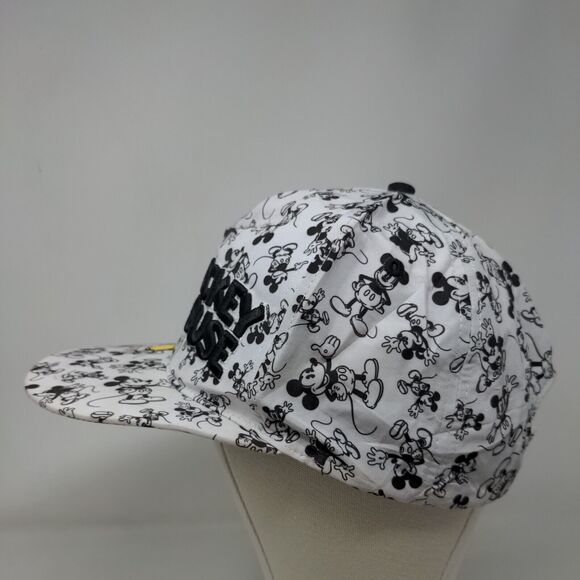 Mickey Mouse Snapback Hat Multi Adult 57-60cm Embroidered All Over Print - Picture 3 of 10